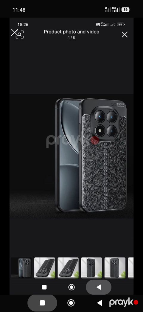 Məhsul: Smartfon üçün qoruyucu keysl - Material: dəri fakturalı — Bakı