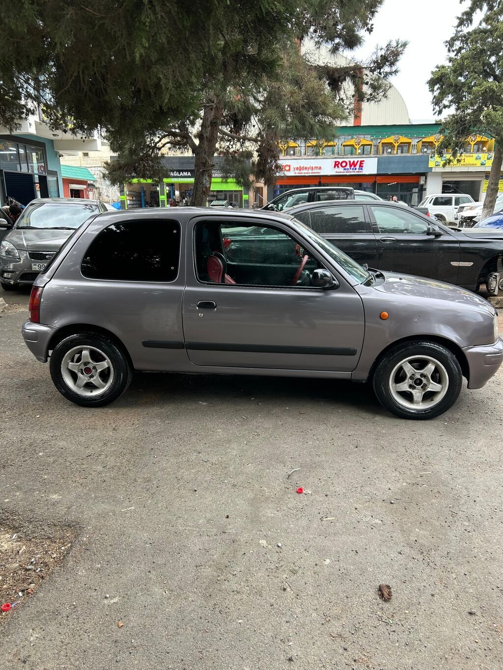Nissan Micra (K11) hetçbek, 3 qapı, boz rəng. - Yığcam şəhər — Avto, Bakı (2)
