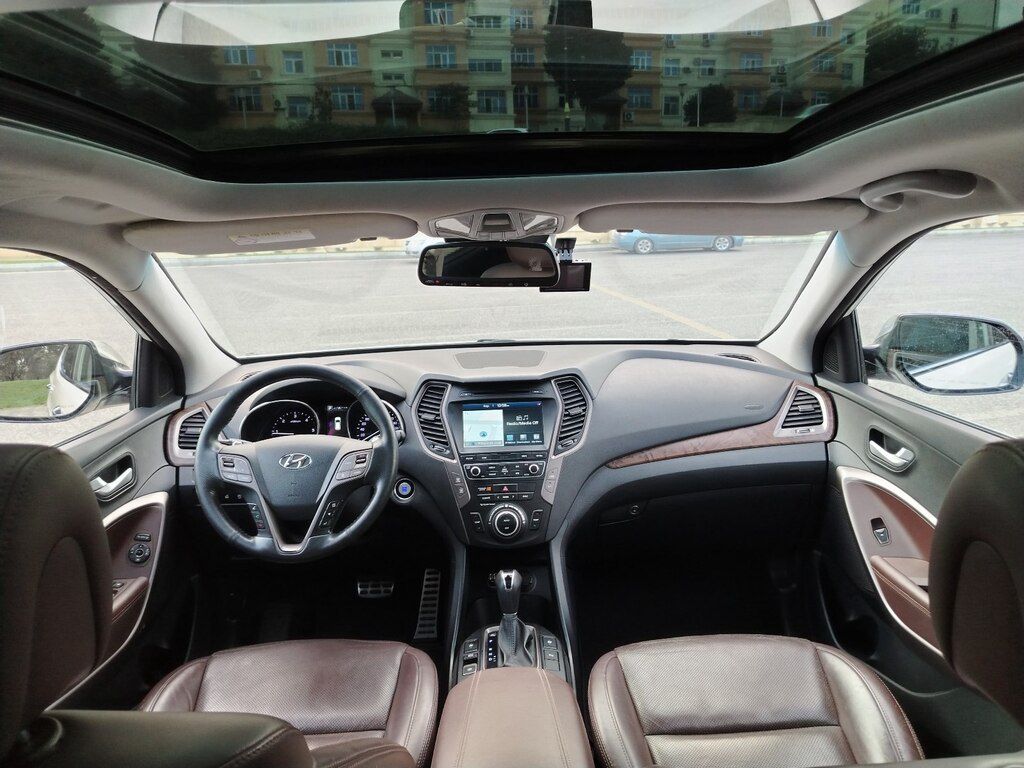 Hyundai Santa Fe, 2.0 L, 2016 il, 193 800 km — Avtomobillər, Bakı (12)