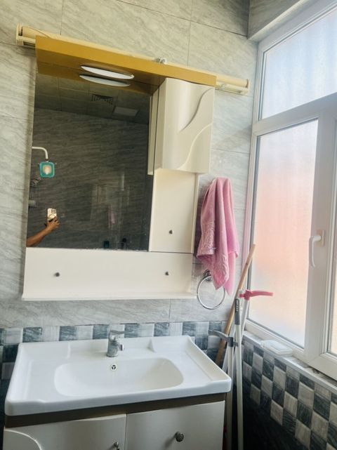 Vanna otağı üçün “tumba + lavabo + güzgülü şkaf” dəsti - İkili dəst — Bakı