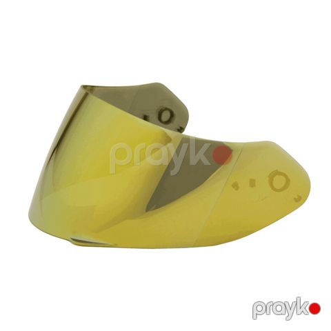 Dəbilqə vizoru Scorpıon Ellıp-tec FaceShield Mirrored Gold Maxvision Ready (KDF14-2)