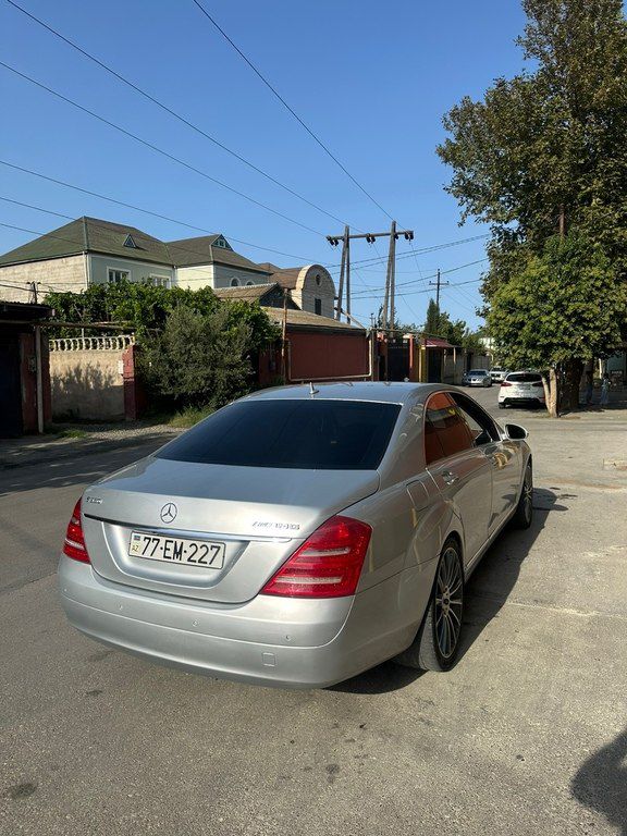 Mercedes S 350, 3.5 L, 2005 il, 184 000 km — Avtomobillər, Bakı (4)