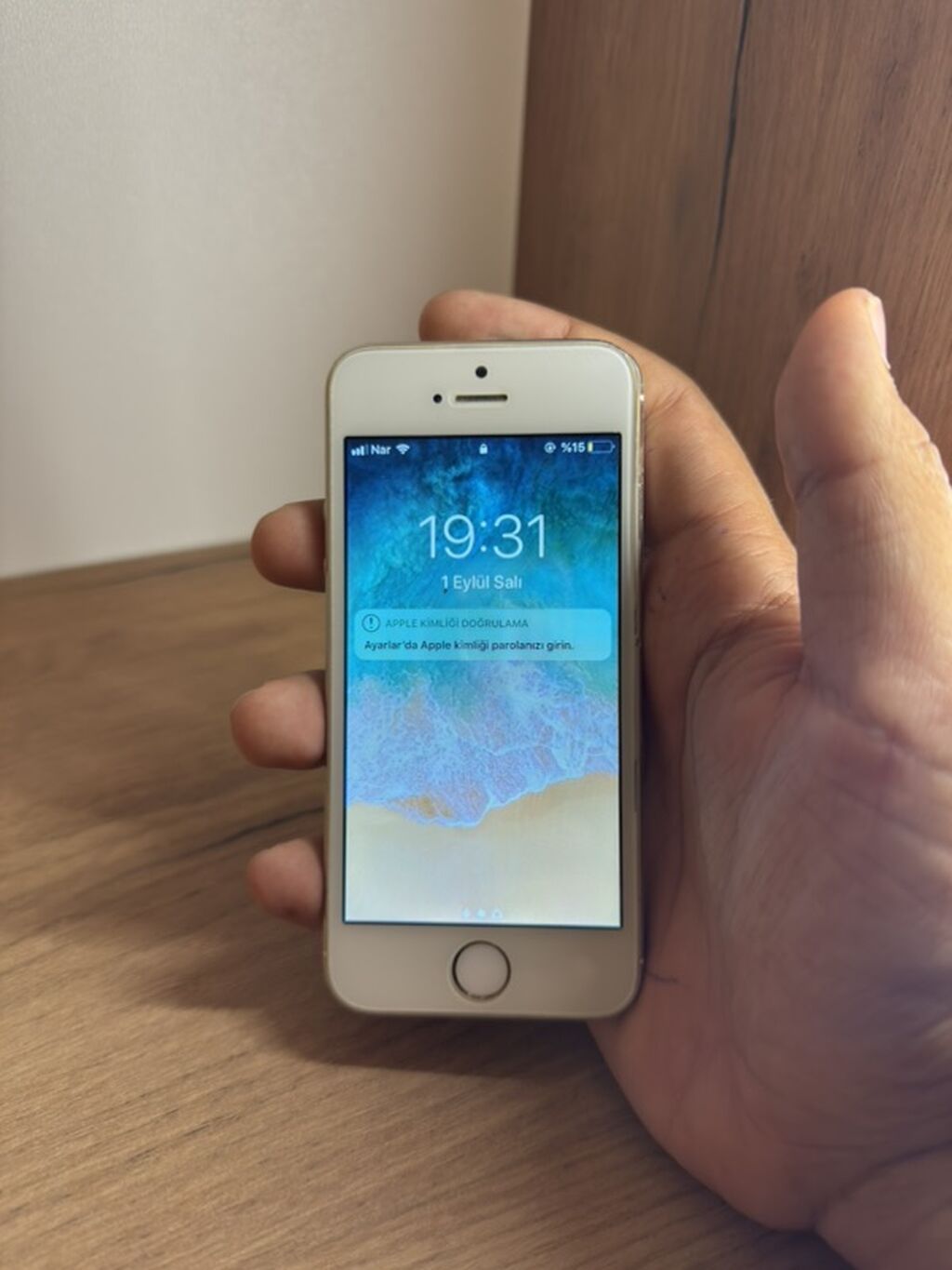 IPhone 5s, 16 GB, Qızılı, Barmaq izi — Apple iPhone, Sumqayıt (7)
