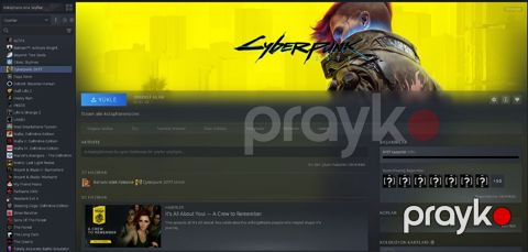 Paylaşımlı Steam Hesabı Hesabda 30 ədəd oyun Hesabdakı oyunlar: 1)