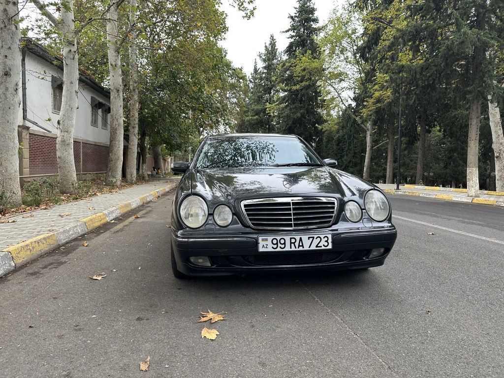 Mercedes E 320, 3.2 L, 2000 il, 400 000 km — Avtomobillər, Ağsu (12)