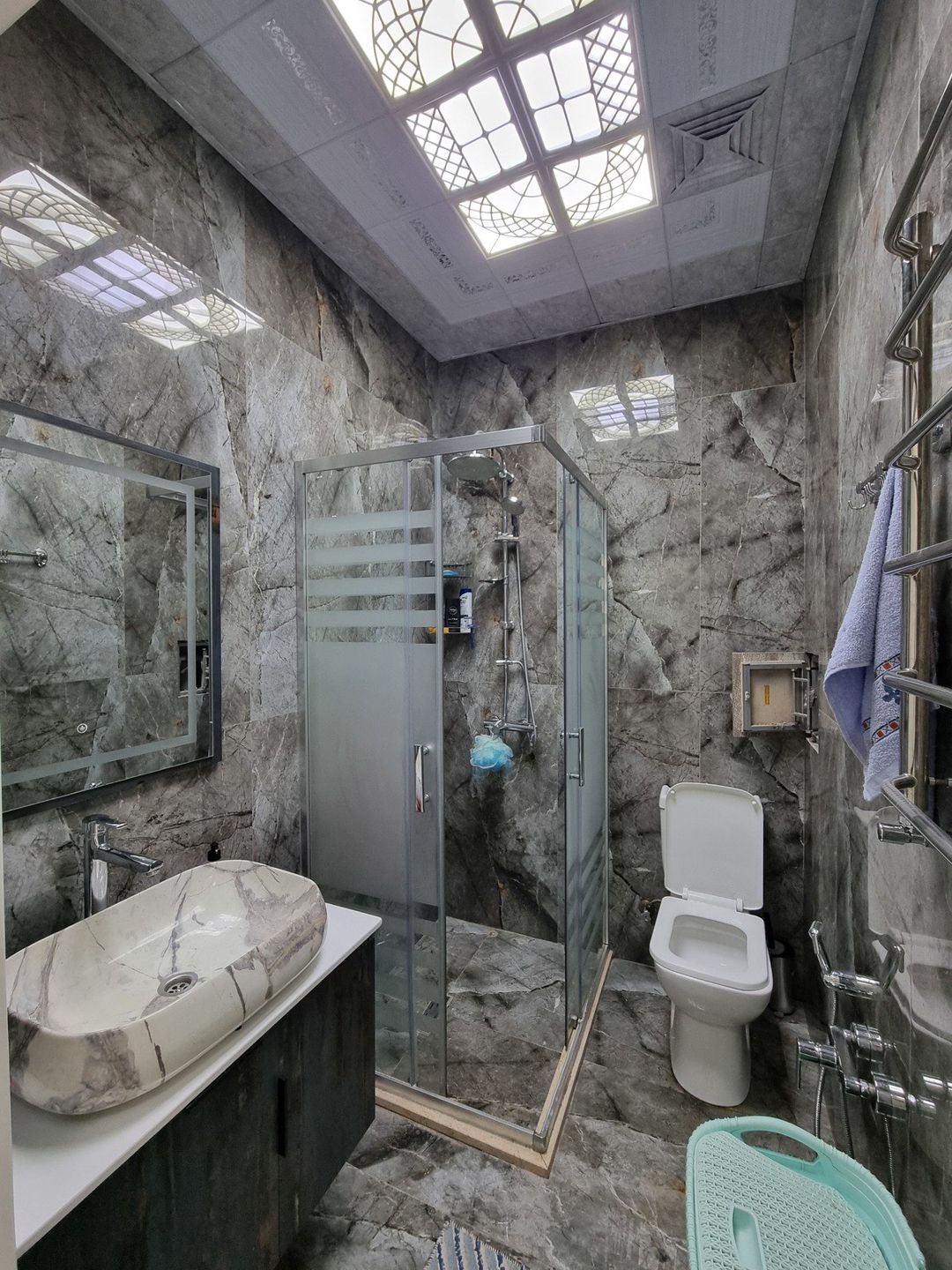 İcarəyə verilir 3 otaqlı yeni tikili 110 m² — Mənzil, Bakı (9)