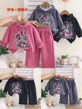 Uşaq üçün 2 hissədən ibarət idman dəsti - Model: kapüşonlu svitşot + — y_r_kids