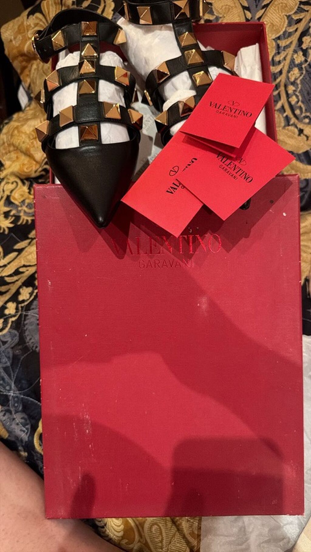 Valentino Garavani “Rockstud” qadın baletka/sandal hibridi - Rəng — Şəxsi əşyalar, Bakı (3)