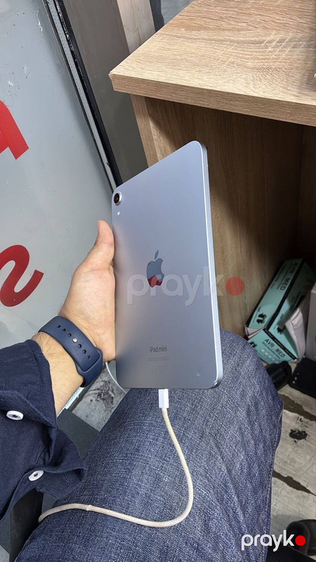İ pad mini 7 Zavod satilir 93 pil 128 yaddas elim yandi ucuz satilir — Apple, Ağcabədi (3)