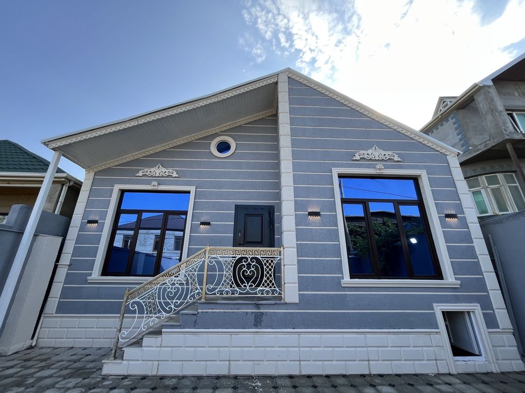 Satılır 4 otaqlı həyət evi/bağ evi 130 m² — Ev, villa, Bakı (5)
