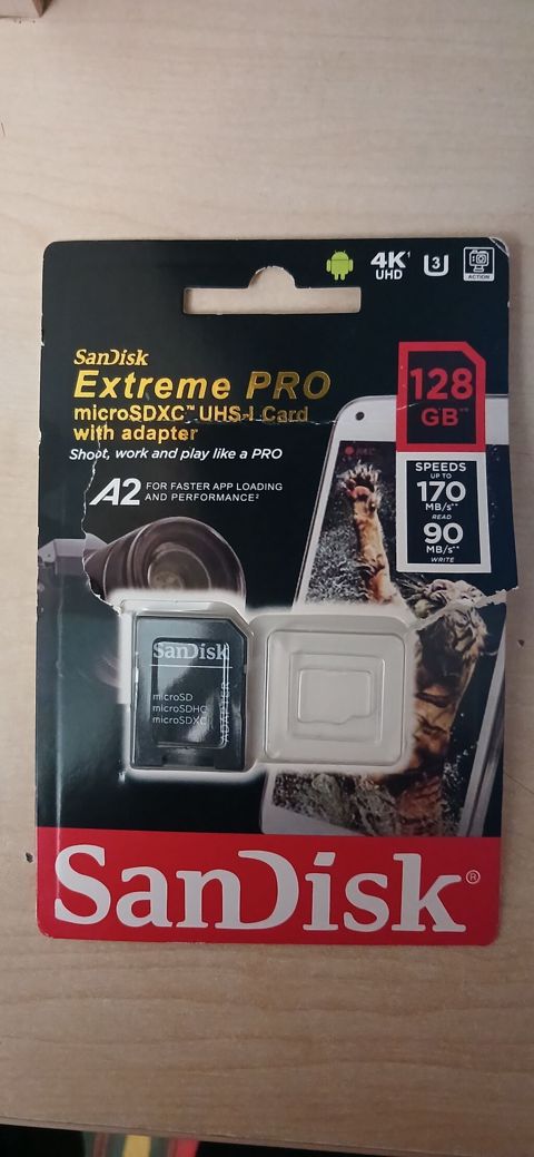 San Disk Extreme Pro 128 gb. Yenidir özüm ucun almışdım amma lazım — Bakı