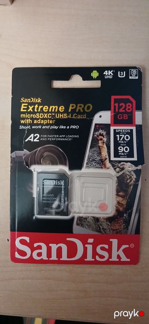 San Disk Extreme Pro 128 gb. Yenidir özüm ucun almışdım amma lazım — Bakı