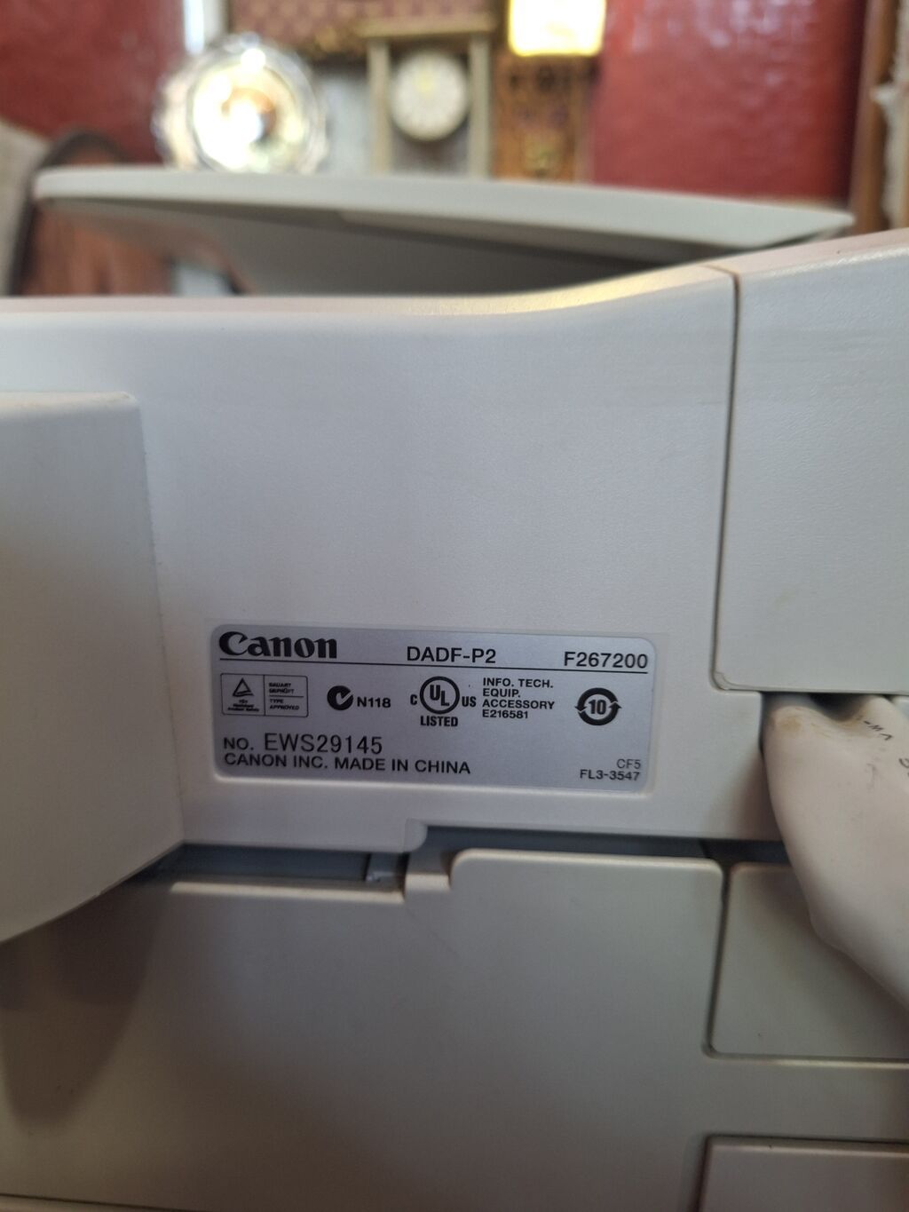 Canon DADF-P2 avtomatik sənəd ötürücülü çoxfunksiyalı qurğu Canon — Elektronika, Bakı (4)