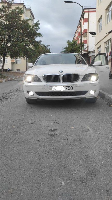 BMW 750, 4.8 L, 2007 il, 290 000 km — Avtomobillər, Qəbələ (5)