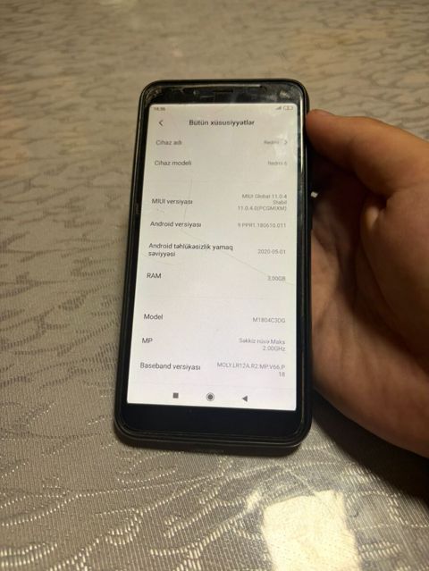 Xiaomi Mi6, 64 GB, rəng - Qara, Barmaq izi — Sanqaçal