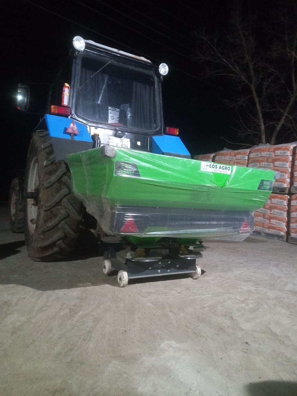 İki discli mineral gübrə səpən – traktor arxasına qoşulan model — Avto, Tərtər (3)