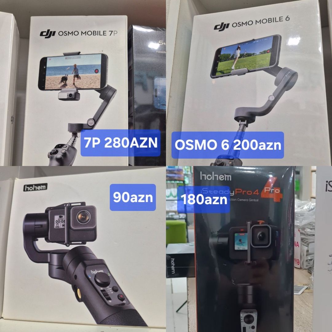 Dji osmo mobil gimbal stabilizator — Smartfonlar, Bakı