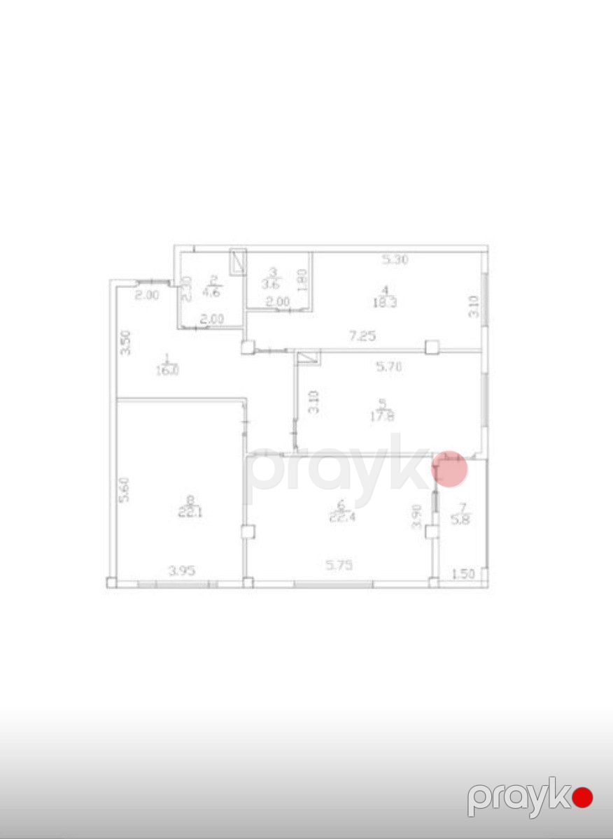 Satılır 3 otaqlı yeni tikili 107.7 m² — Mənzil, Sumqayıt (3)