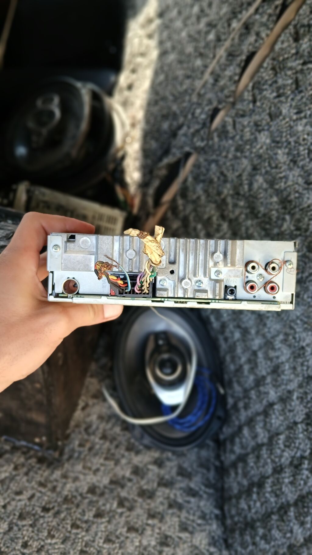 Pioneer DEH-3250UB avtomobil maqnitofonu - Ön panel: böyük səs — Elektronika, Masazır (3)