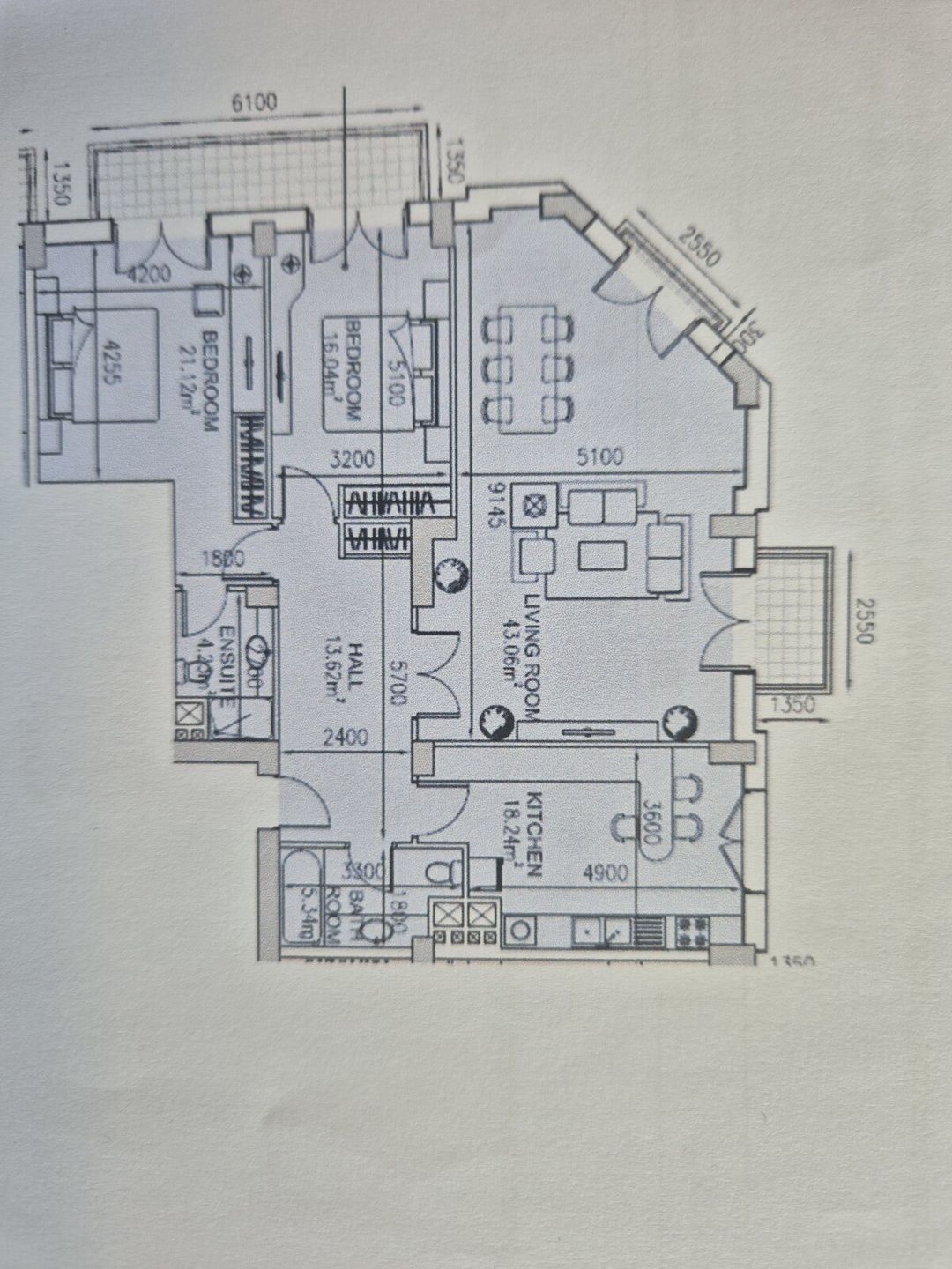 Satılır 3 otaqlı yeni tikili 137 m² — Mənzil, Bakı (2)