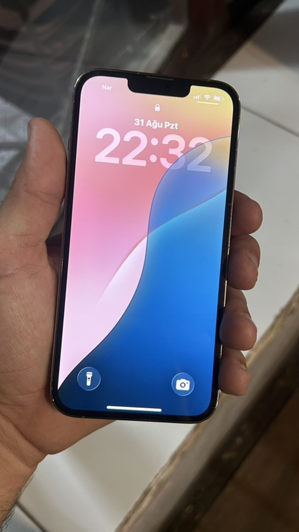 IPhone 13 Pro, Qızılı, Face ID — Apple iPhone, Quba