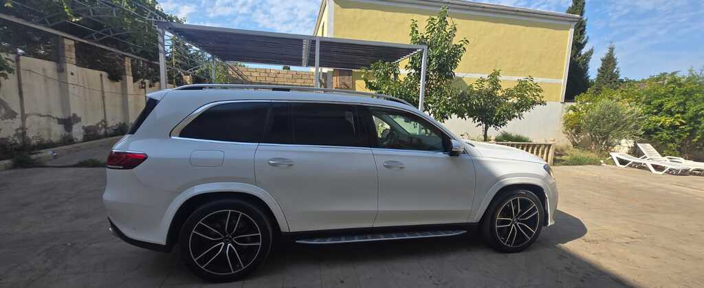 Mercedes GLS 450 4MATIC, 3.0 L, 2019 il, 144 000 km — Avtomobillər, Bakı (5)