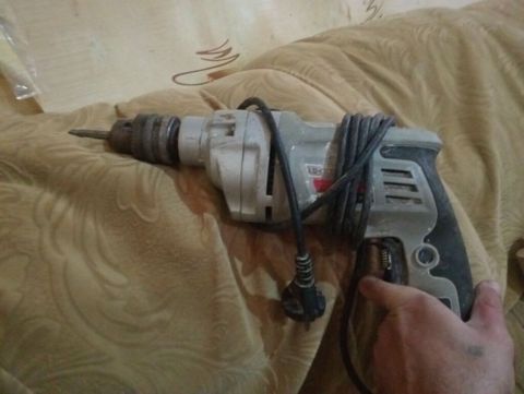 Elektrik zərbəli matkap - Şəbəkə ilə işləyən, 220V fişli - Zərbə — Bakı