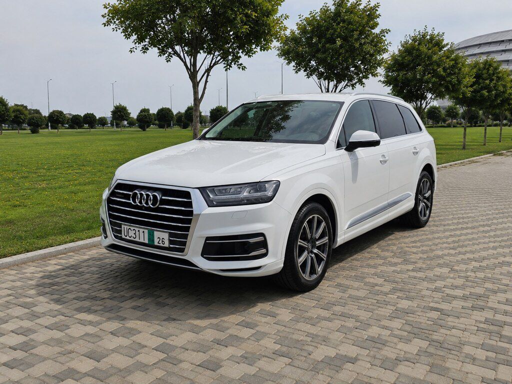 Audi Q7, 2.0 L, 2018 il, 182 000 km — Avtomobillər, Bakı (3)