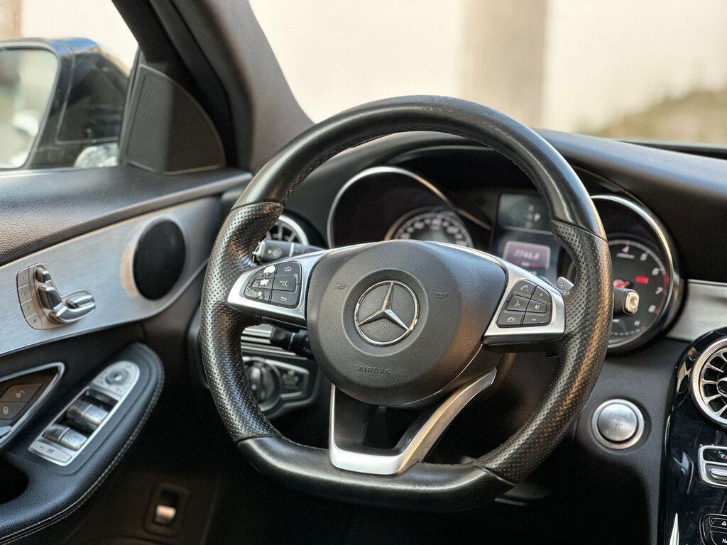 Mercedes C 200, 2.0 L, 2017 il, 185 000 km — Avtomobillər, Bakı (10)