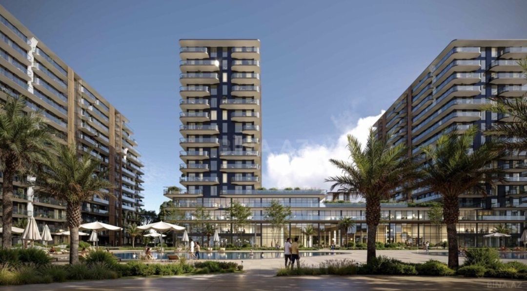 Satılır 1 otaqlı yeni tikili 37.4 m² — Mənzil, Bakı (2)