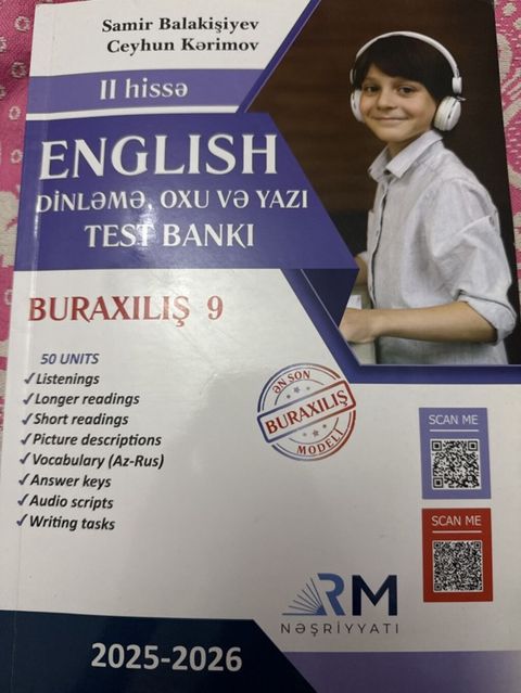 İngilis dili 9-cu sinif, Ünvandan götürmə — Bakı