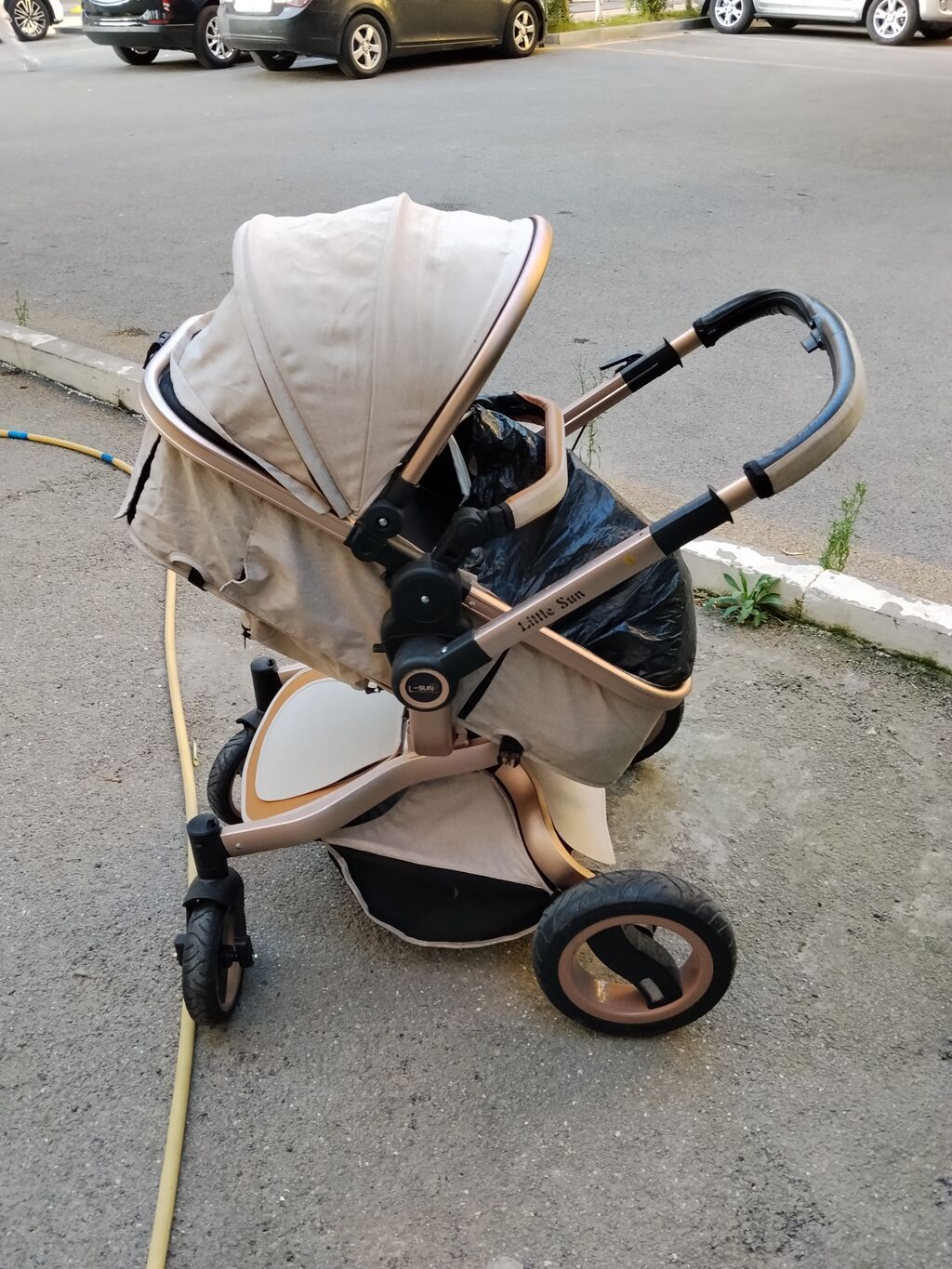 Uşaq arabası – Little Sun (LS-818 yazılı loqo görsənir) - Tip — Arabalalar, Bakı (2)