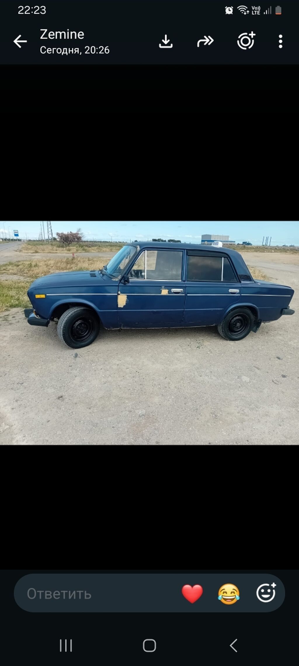 VAZ 2106 sedan - Rəng: tünd mavi - Kuzov: 4 qapı, klassik “06” — Avto, Bakı (4)