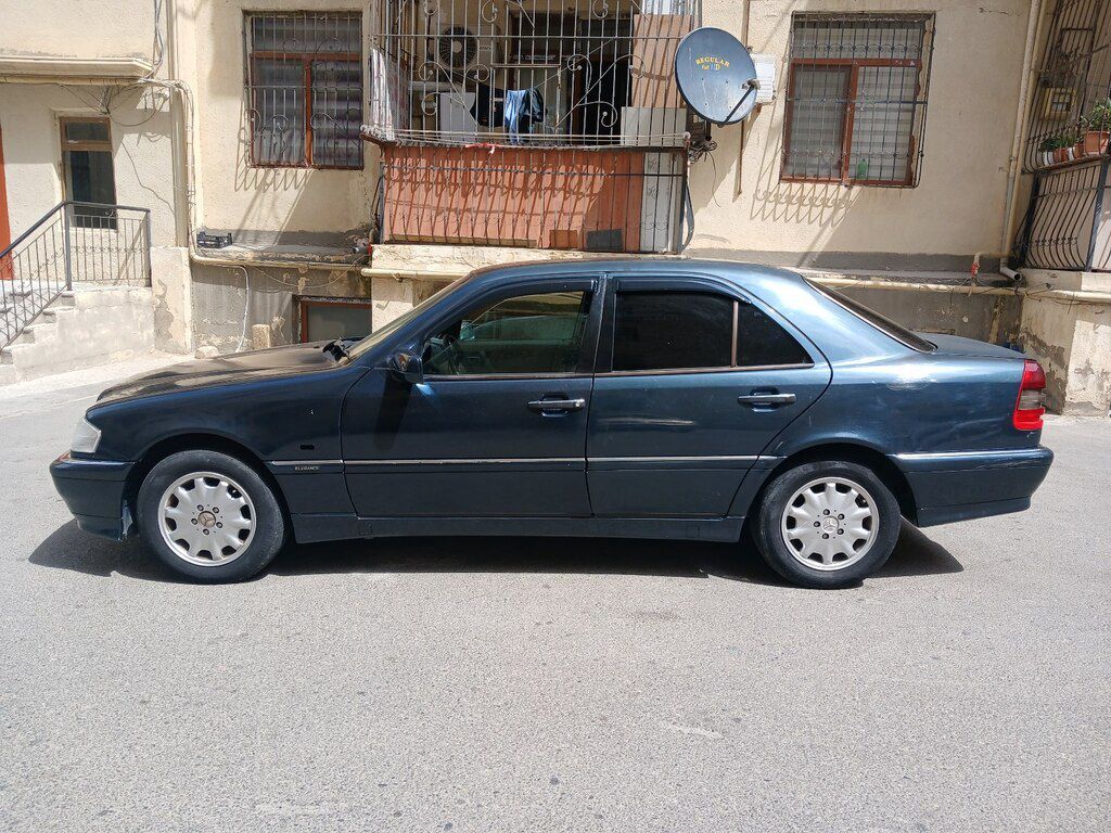 Mercedes C 200, 2.0 L, 1997 il, 336 000 km — Avtomobillər, Xırdalan (2)