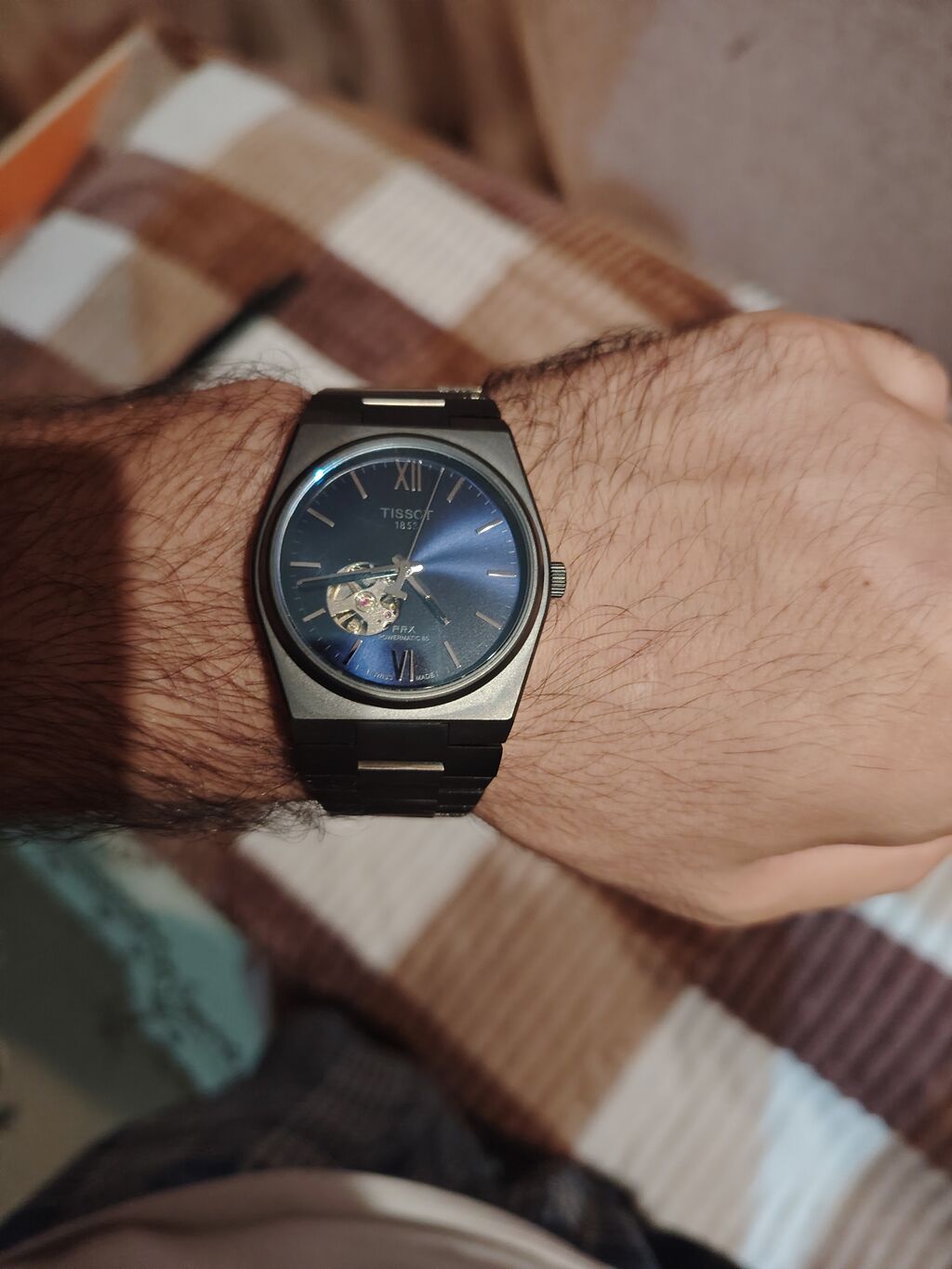 Tissot PRX Powermatic 80 Skeleton pəncərəli kişi qol saatı - Brend və — Qol saatları, Şirvan