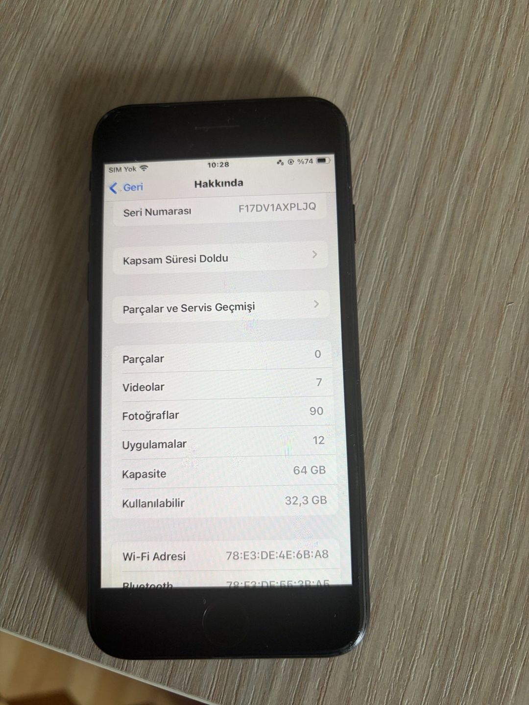 Apple iPhone SE (2020) Black 64GB/3GB — Smartfonlar, Bakı
