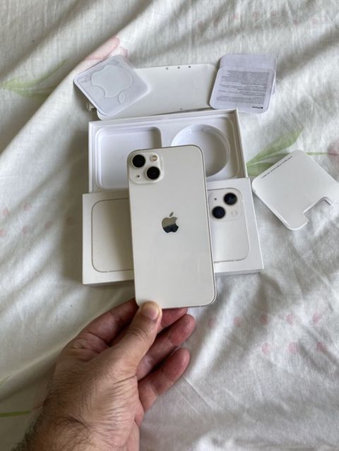 IPhone 13, 128 GB, Ağ, Simsiz şarj — Bakı