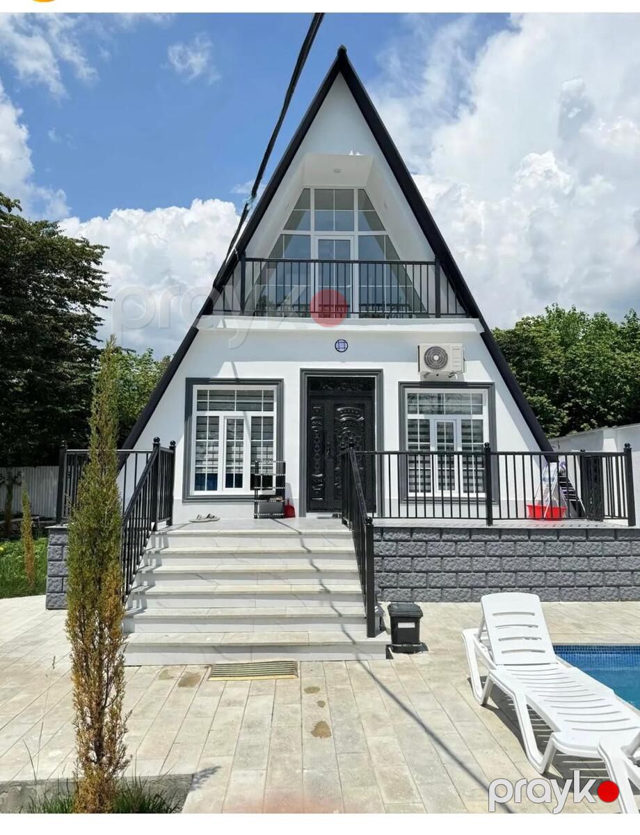İcarəyə verilir 4 otaqlı həyət evi/bağ evi 160 m² — Ev, villa, Qəbələ (5)