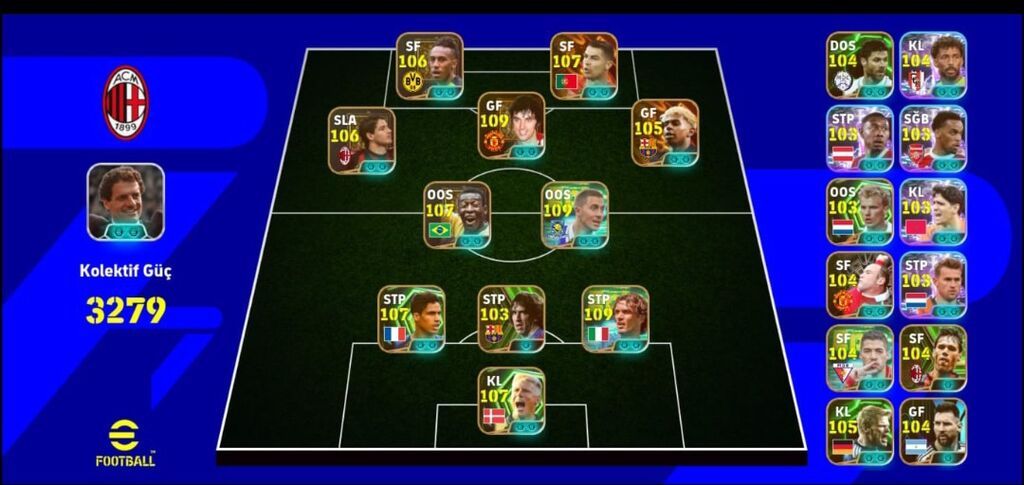 EFootball hesabı/squad satışı – AC Milan temalı komanda. Real — İdman, hobi, istirahət, Bakı