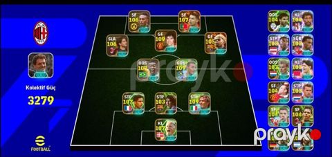 EFootball hesabı/squad satışı – AC Milan temalı komanda. Real — Bakı