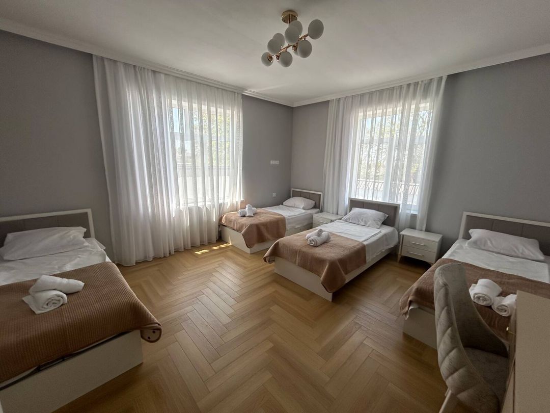 İcarəyə verilir 5 otaqlı həyət evi/bağ evi 125 m² — Ev, villa, Qəbələ (12)
