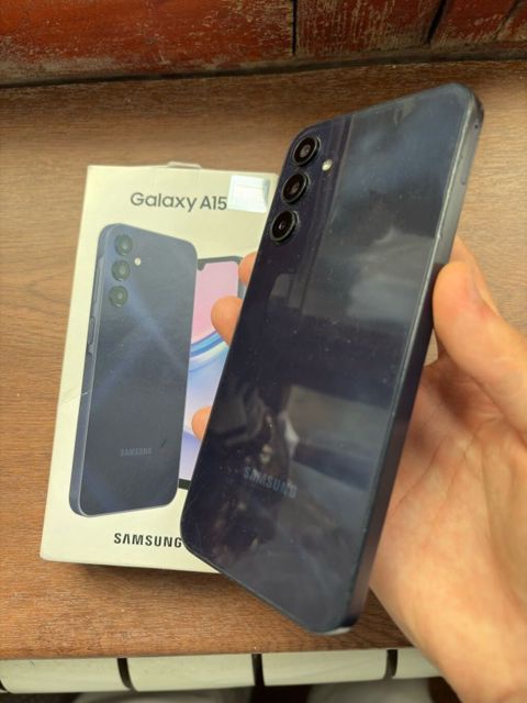 Samsung Galaxy A15, 128 GB, rəng - Göy — Bakı