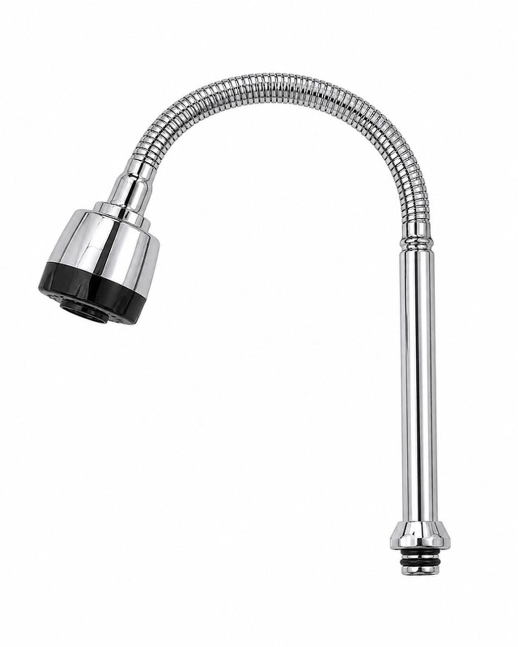Mətbəx kranı üçün çevik uzadıcı/sprey başlıq - Material: xrom örtüklü — Santexnika, Qobu
