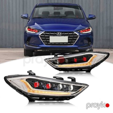 Hyundai Elantra 2016-2018 ön LED faraları