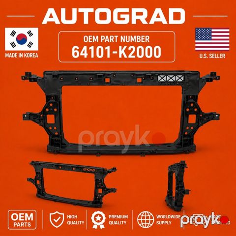 "Hyundai Venue 2019-2023" radiator pamel ekranı