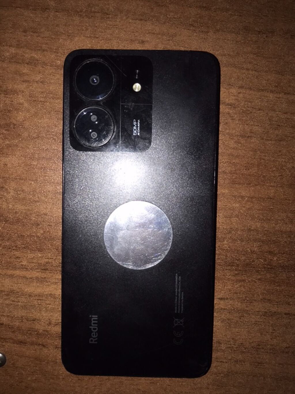 Redmi 13C, 256 GB, rəng - Qara, Qırıq — Elektronika, Xırdalan