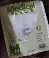 Medical Adult Diaper – böyüklər üçün bir dəfəlik bez - Unisex model — Aptek — Digər
