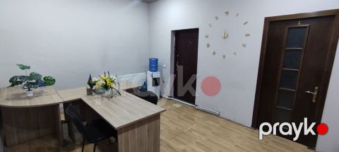 Ofis üçün tam əşyalı kirayə otaq verilir. - Künc yerləşimli iş