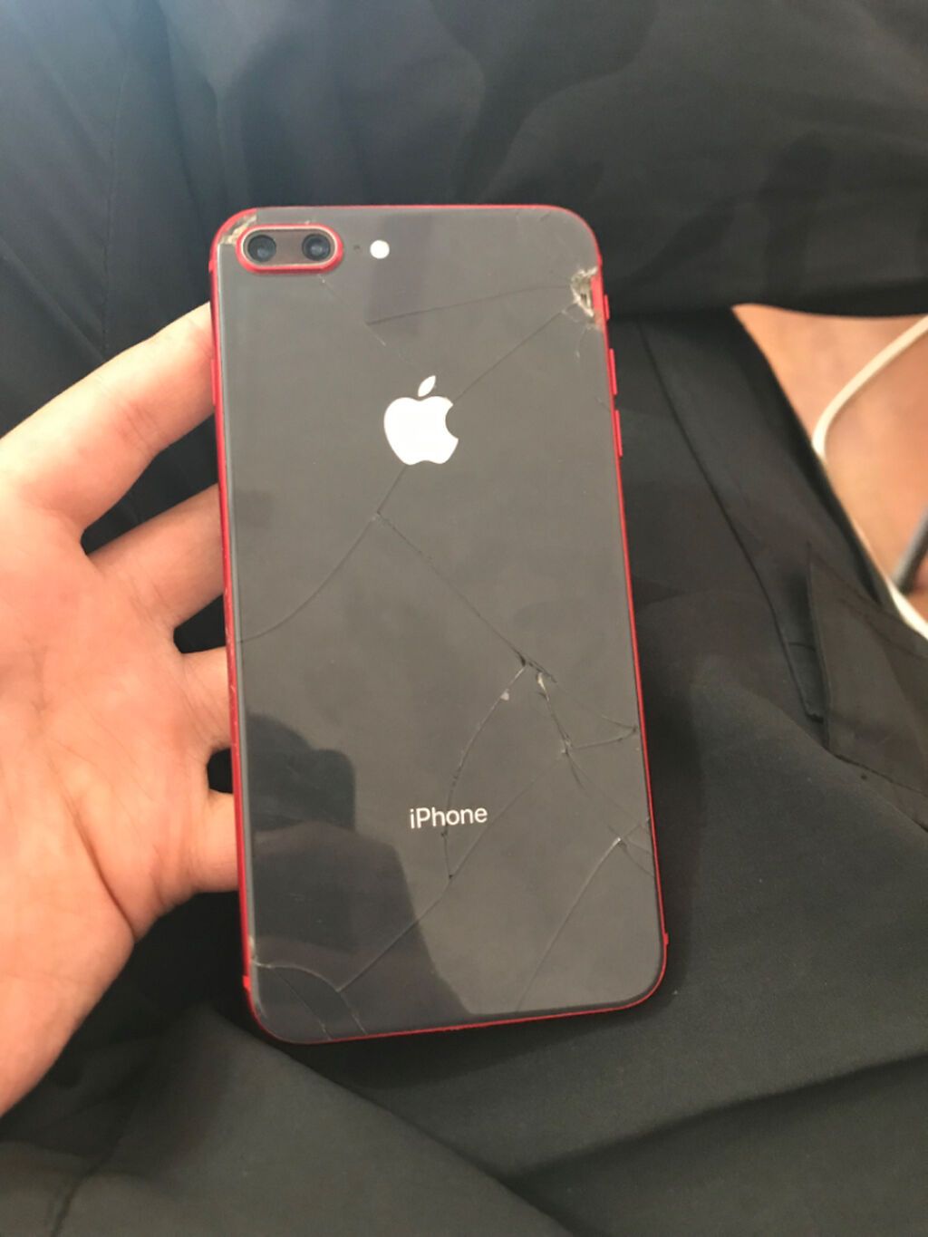 IPhone 8 Plus, 64 GB, Black Titanium, Barmaq izi — Apple iPhone, Gəncə (3)