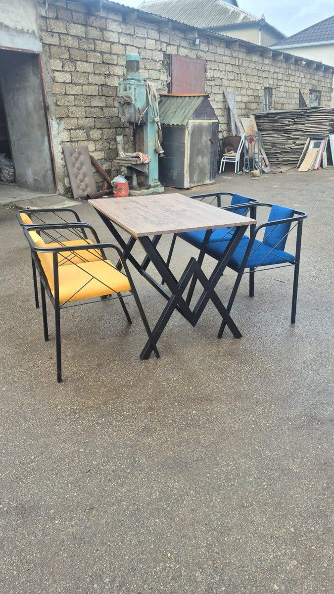 Loft masa və oturacaqlar — Matraslar, Bakı (3)